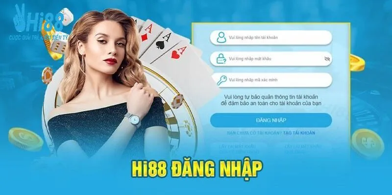 Quy trình đăng nhập Hi88